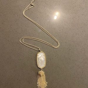 Kendra Scott Rayne Necklace with Mother of Pearl